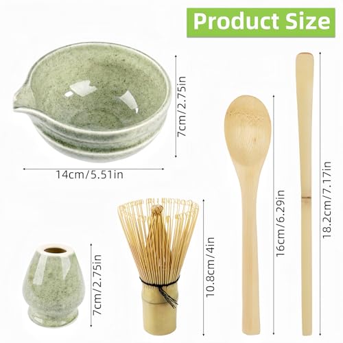 Cérémonie traditionnelle du thé avec ce coffret cadeau matcha unique - 3