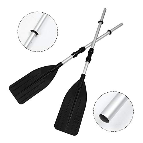 BESPORTBLE 1 par Liga de Alumínio Destacável Caiaque Remo Remo Barco Jet Ski Remo de Canoa para Caia