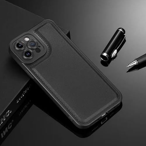 Coque antichoc iPhone 15 Plus en cuir synthétique contre les chocs