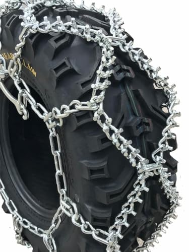 TireChain.com 25x10x10, 25x10x12, 25x8-12 ATV UTV Stud Tire Chains, priced per pair
