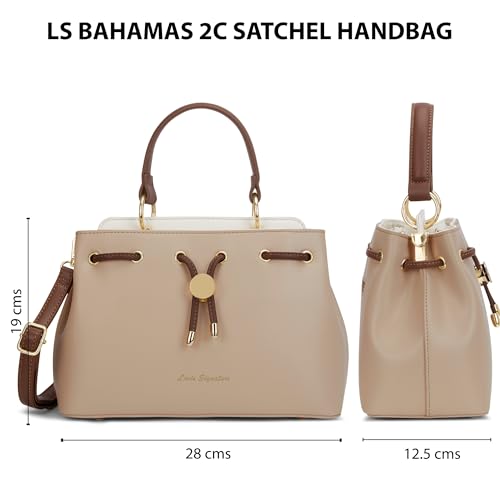 Image of Lavie Signature Women's Bahamas Satchel Bag | Satchel Handbag for Work | Ladies Purse | Stylish Shoulder Bag | Gift for Women