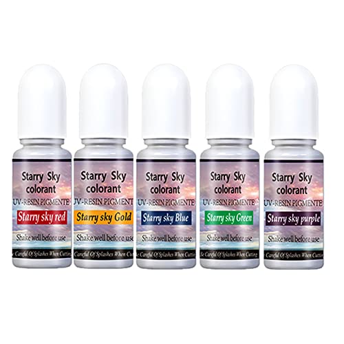 Pigmento epoxi líquido, tinte de resina epoxi UV, líquido para colorear joyas de resina UV