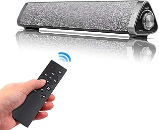 Sanwo Bluetooth Sound Bar Wired and Wireless Home Theater TV Triangle Speaker Bar