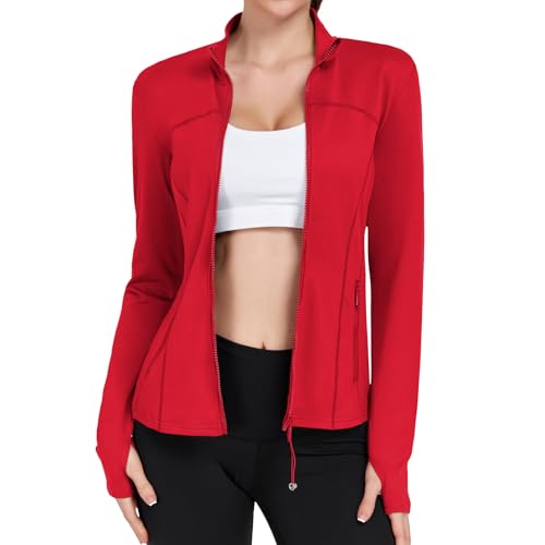 Women's Lightweight Full Zip Workout Jacket