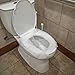 Treasure Gurus 10 Pack Paper Biodegradable Disposable Flushable Travel Sanitary Public Bathroom Toilet Seat Covers