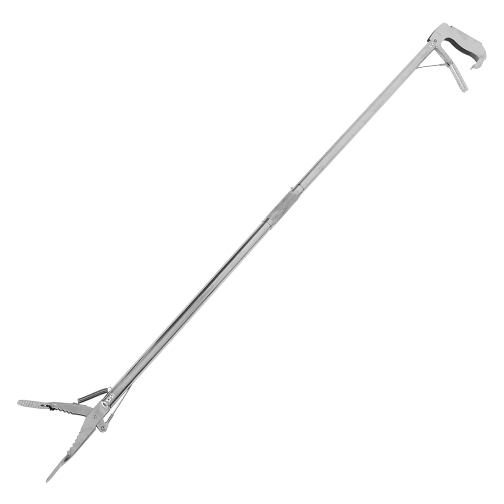 Pinza Diseño Resistente y Ligero de Acero Inoxidable Plegable de Agarre Adecuado para Recoger Objetos para Personas Mayores en Casa o Cama