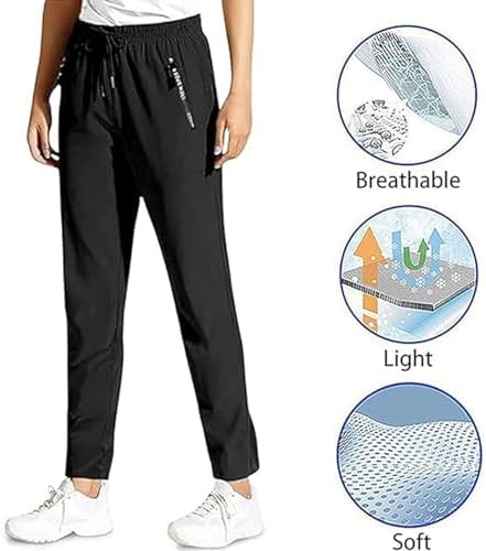 Comfys Fit StretchActive Pants for Women - 2026 Women's Ultra Stretch Ice Silk Comfort Track Pants Over 50 (Khaki(Straight),X-Large) - 2