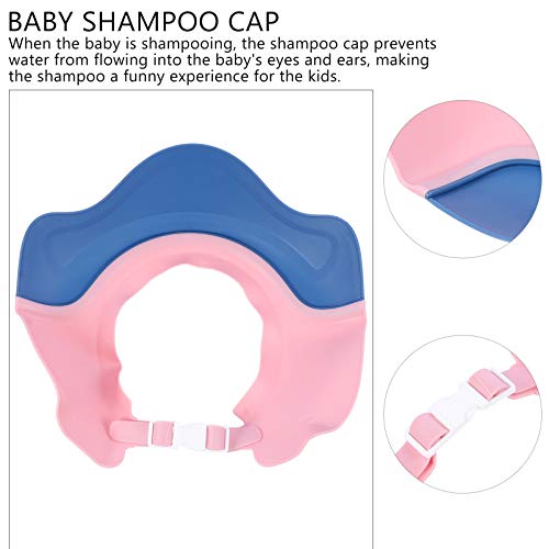 Healifty Chapéu De Shampoo De Bebê Tampas De Protetor De Ouvido Do Bebê De Shampoo De Cabelo De Bebê