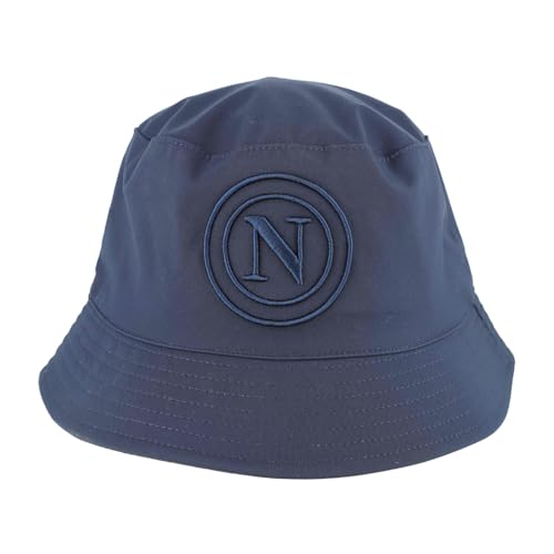 Unito Cappello Pescatore L-XL Nylon Double Face con Ricamo Tono a Tono 100% PL Enzo Castellano SSC Napoli 123499