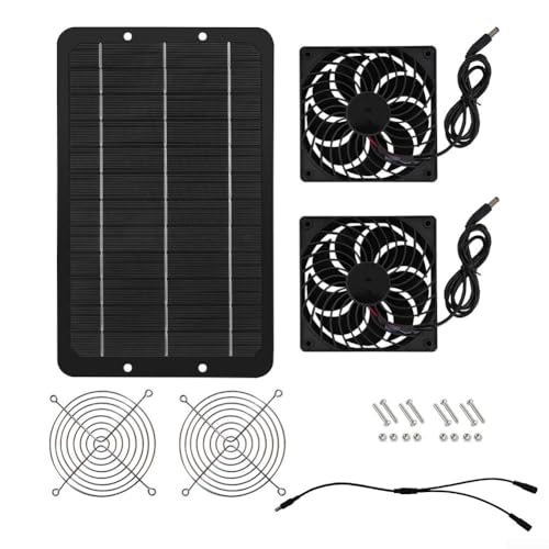 Los ventiladores de ventilación solares confiables de 40W enfrían eficientemente su espacio sin costos de electricidad