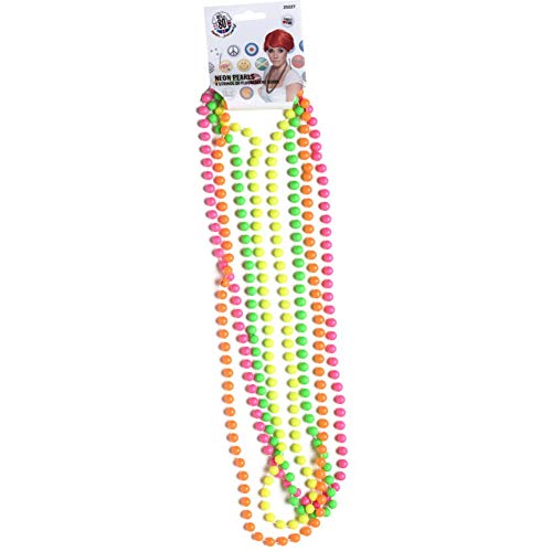Smiffys Party Beads Fluorescent Halloween