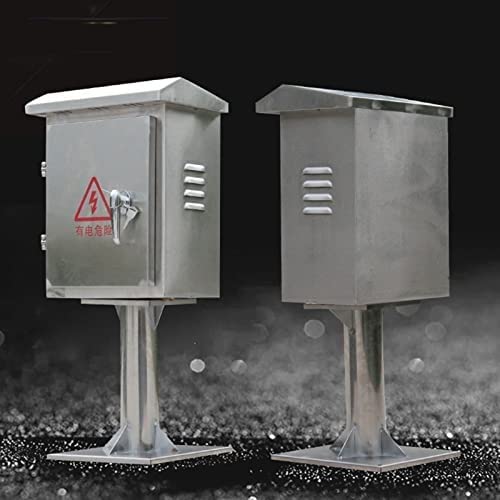 Caja de conexiones eléctrica Caja De Conexiones Eléctricas For Exteriores De Acero, Caja De Proyectos Eléctricos Universal A Prueba De Lluvia Ip67, Caja De Control De Metal De Pie Con Bisagras De Alta