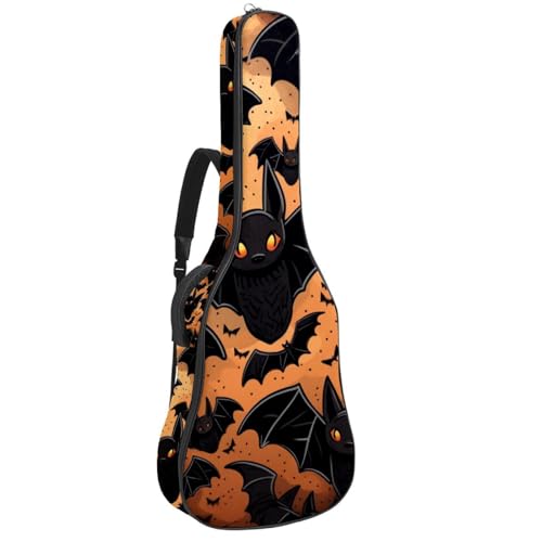 Housse de guitare 109 cm Halloween en tissu Oxford étanche