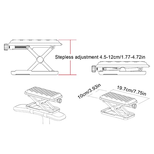 apoio braço cadeira | apoio braço para cadeira escritório espuma memória ergonômica - Almofada desca