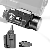 WARRIORLAND MA2 Pistol Light with Holster Fit for Sar9, 800-lumen LED Weapon Pistol Flashlight...