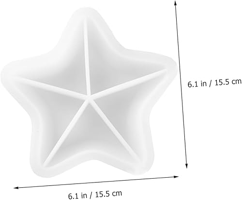 Miniatura 5 de Molde para platos Caja organizadora pequeña, moldes de silicona de chocolate, cristales de caramelo, molde de plato epoxi, bandeja de cubiertos,