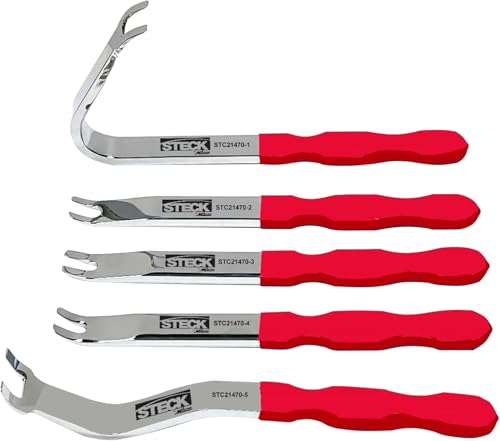 5-Piece Clip Lift Set: 5mm, 7mm & 13mm - Professional by Steck...