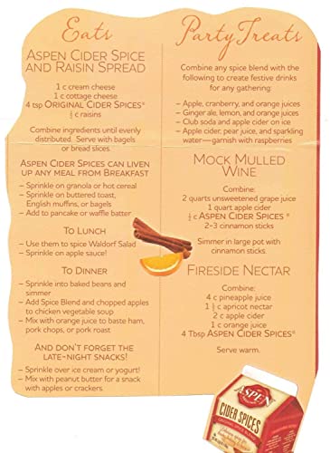Aspen Mulling Cider Spice - Original Spice Blend - 5.65 Oz, Pack Of 4 #TOP2