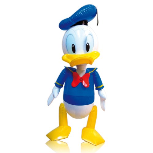 Tap Ball 104017 World Disney Mickey Donald Duck Gonflable Longueur 52 cm Multicolore