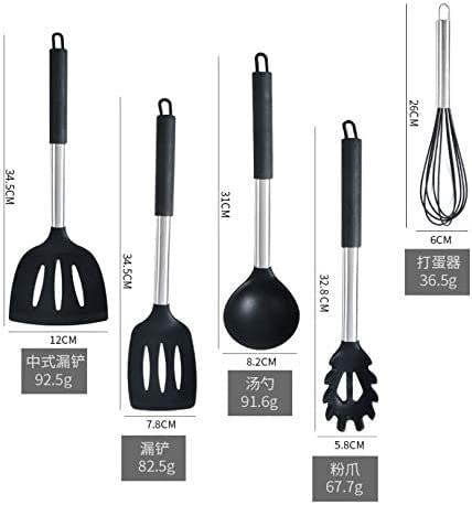 Küchenutensilien Set Küchenhelfer Set hochwertig 14-teiliges hitzebeständiges Nylon-Kochgeschirr-Set Antihaft-Kochutensilien Küchen- und Backwerkzeug-Kit Utensilien Löffel Wender Zubehör