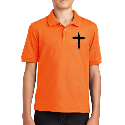 Kids 𝐏𝐨𝐥𝐨 T-Shirt Short Sleeve Button Closure Lapel Tee for Boys Girls Breathable Summer Preppy Top Comfort Outfit3