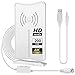 Produktbild DVB-T1/T2 Antenne,TV Antenne Digitale Zimmerantenne/4K 1080P HD/HD TV Fernseher TV Antenne mit Verstärker 200 km Reichweite,5m Kabel USB und Koaxialstecker inkl.USB Netzteil