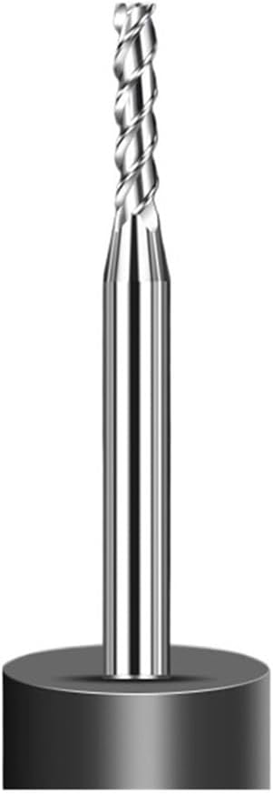 Thread milling Cutter End Mill Aluminum Milling Cutter Edge Lengthened 3 Flute Metal Cutters 0.3 0.4 0.5 0.6mm 1.2 1.4 1.8mm 0.8mm CNC Tools Carbide(D0.5X2XD4X50L)