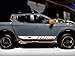 Autocollants à Rayures latérales Longues de Voiture, pour Mitsubishi L200 Triton Auto Sports Bricolage Vinyle Film décalcomanies de Style Accessoires de réglage de Voiture