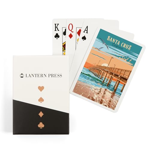 Juego de 52 Naipes Poker Santa Cruz California