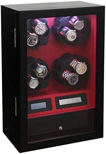 GagalU 8+5 Wooden Eight-Speed Adjustment Unisex Watch Winder, for Men The New