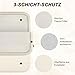 Arvok 13 13.3 Zoll Laptoptasche Schutzhülle, Wasserabweisend Laptophülle Notebook Hülle Tasche für MacBook Air MacBook Pro 13 14 Zoll, für HP ThinkPad Dell Lenovo Asus Acer MSI, Weiß