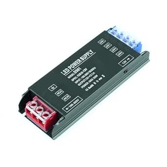 VARICART IP20 12V 12.5A 150W LED-Driver, Ultradunne Universele Gereguleerde AC DC-Geschakelde Voeding, Constante Spannings Transformator Adapter voor CCTV-Camerastriplicht G4 MR16 GU5.3-Lamp (Pak van 1