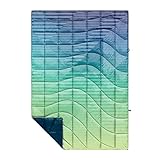 Rumpl NANOLOFT Puffy Blanket - Patch Fade - Cool - 1P