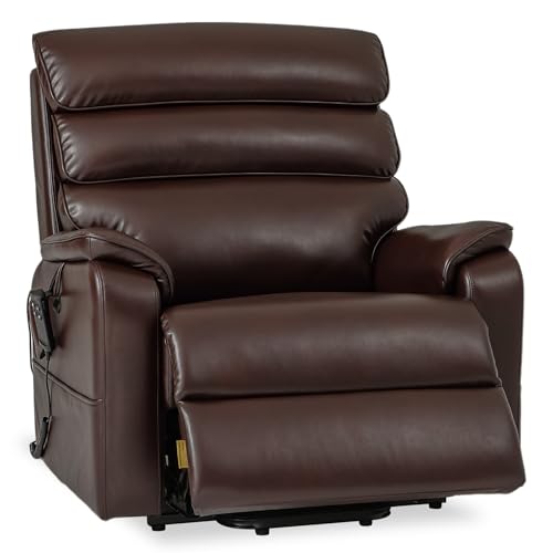 DYNOX Big Man Lift Chair 500lbs Extra Large Wide Lift Recliner Oversized Tri-Motor Power Lift Chair for Elderly