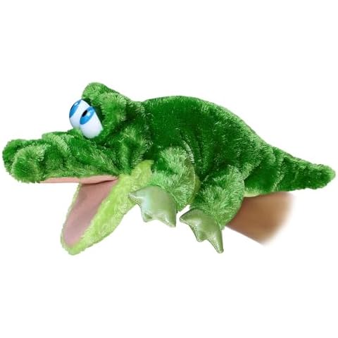 Grator The Alligator 14-Inch Puppet by Aurora Cover