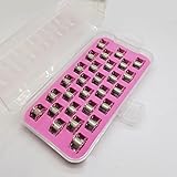 YICBOR Metallspulen für Bernina 130,140,440,809,830,930,1030,1031,1120,1130,1530 Nähmaschine (28 Stück/Box)