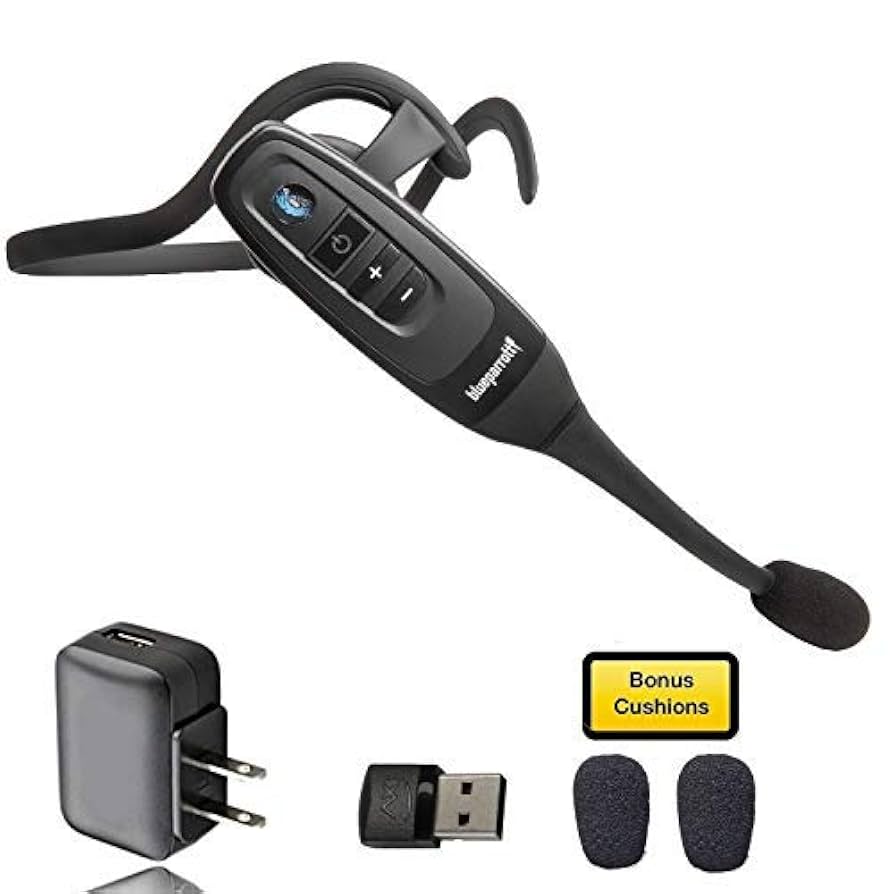 BlueParrott C400-XT ワイヤレスヘッドセット BlueParrott C400-XT Bluetooth Convertible Headset : Amazon