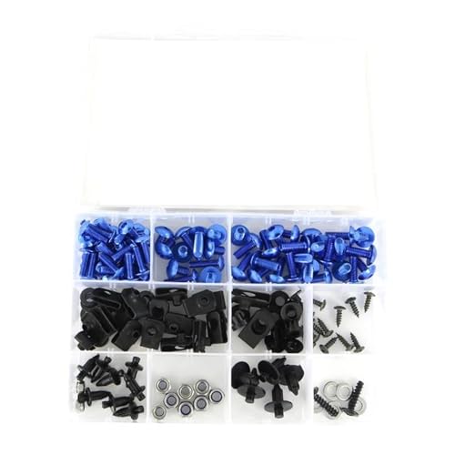 Tornillos carenado ST1100 kit completo con clips y parabrisas azul