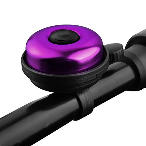 image for Accmor Classic Bike Bell, Aluminum Bicycle Bell, Loud Crisp Clear Soun