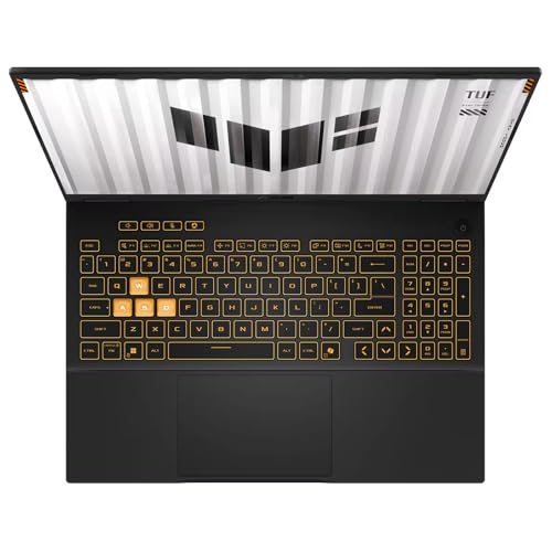 Image of ASUS TUF F16 Gaming Laptop Computer - NVIDIA RTX 5060 8GB GDDR7, 16 inch FHD+ 165Hz, Intel 16-Core i7 14650HX, RGB Backlit KB, Wi-Fi 6E, DLSS 4, Windows 11 Pro, w /Accessories (32GB DDR5 RAM, 1TB SSD)
