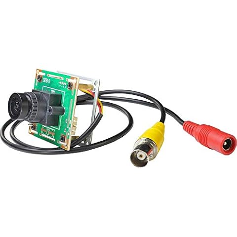 Boomlens- 2.8mm Lens Board CCTV Camera CMOS 800TVL IR-filter Analog Video Security Board Camera for DIY Cover