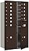 Salsbury Industries 3713D-12ZFU 4C Horizontal Mailbox, Bronze