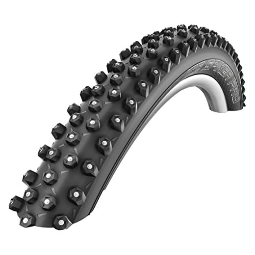 Schwalbe Cykeldäck, svart, Ice SPIKER PRO Perf, RaceGuard 57-622-Skin