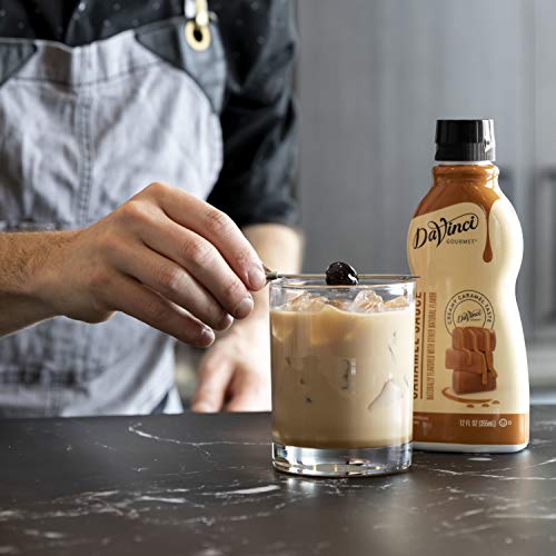 Image of DaVinci Gourmet Caramel Sauce Squeeze Bottle, 12 Ounce