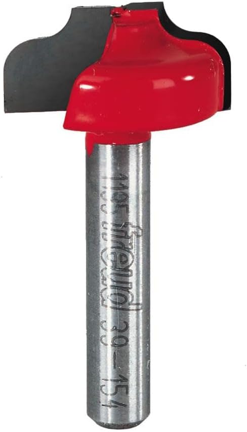 Freud 39-154: 1/8 Radius Ogee Groove Bit with 1/4 Shank