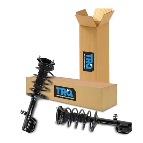Image of TRQ Front Strut and Spring Assembly Set 2 Piece | For 2003-2008 Pontiac Vibe 03-08 Toyota Matrix