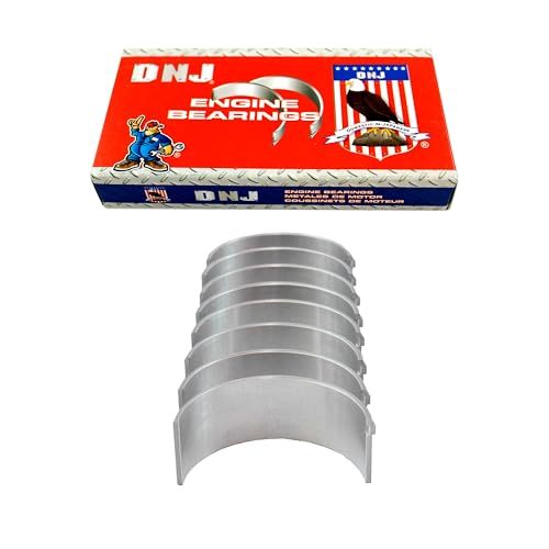 DNJ RB360 Rod Bearings Set Standard Size for 16-20 Buick,Chevrolet Cruze,Encore,Malibu,Spark,Volt 1399cc 85cid,1490cc 91cid L4 1.4L,1.5L DOHC 16V L3A,LE2,LFV,LV7 5,A,M,T