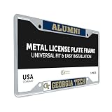 Desert Cactus Georgia Tech Yellow Jackets License Plate Frame (Alumni)