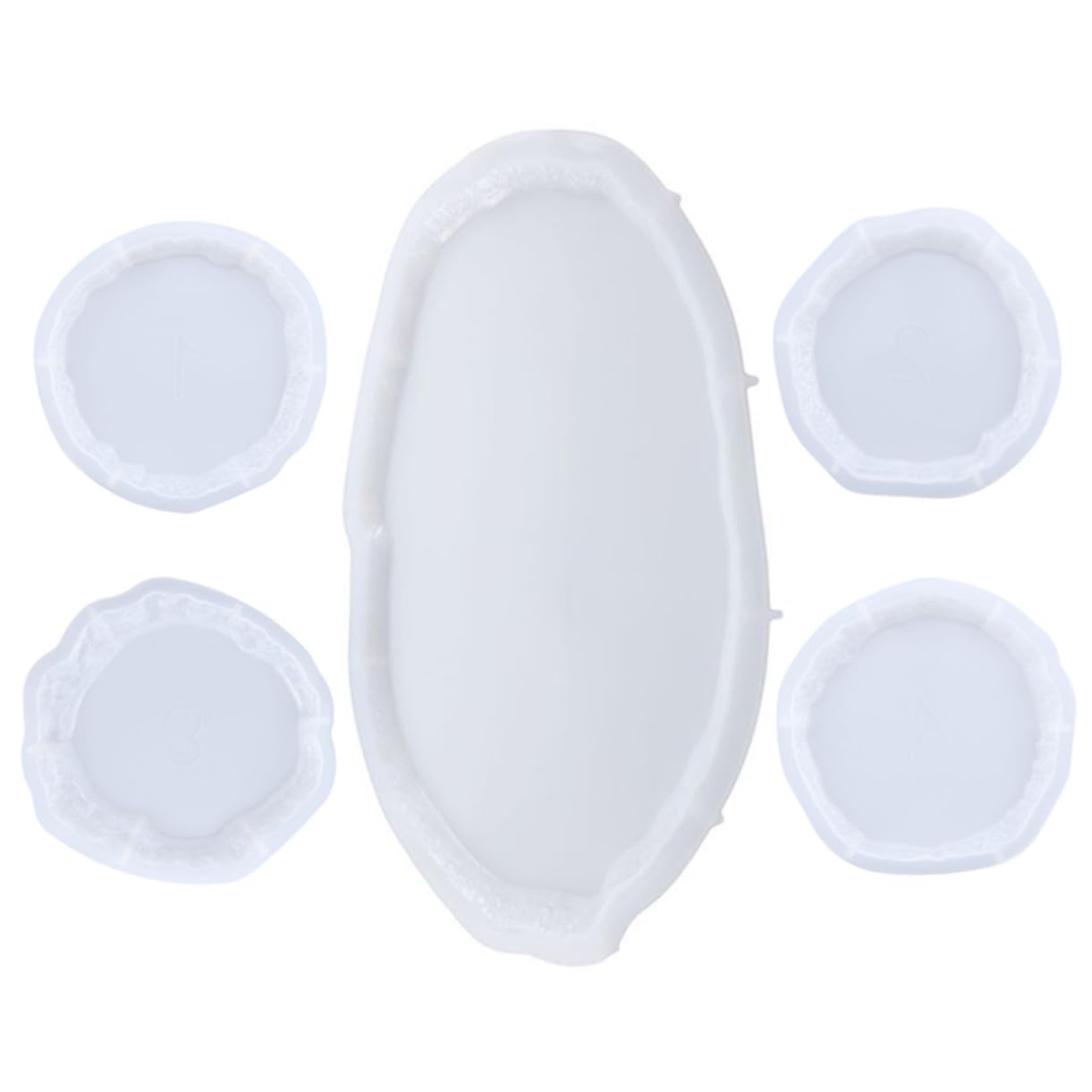 Moule silicone dessous de tasses et plateau facile à démouler