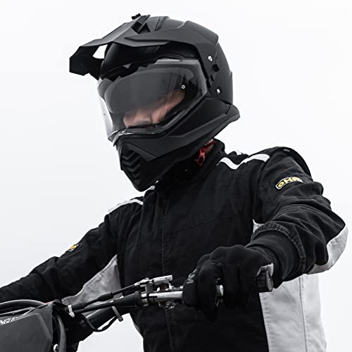 ILM Dual Sport Helmet with Pinlock Visor